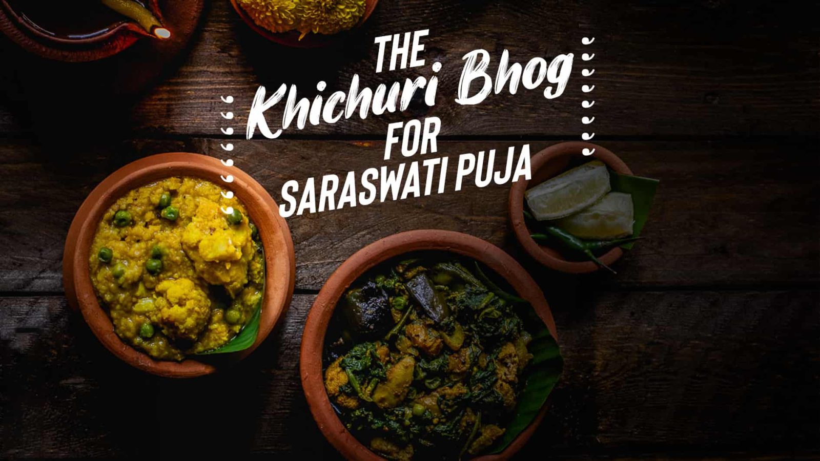 The Khichuri Bhog for Saraswati Puja