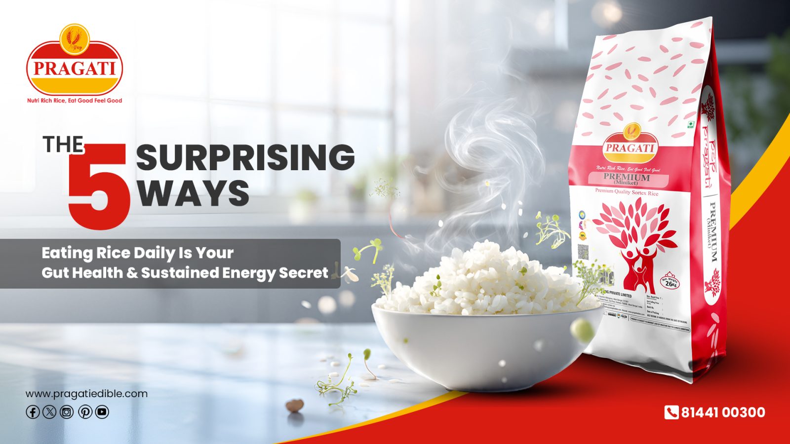5 Surprising Health Benefits of Eating Rice Daily