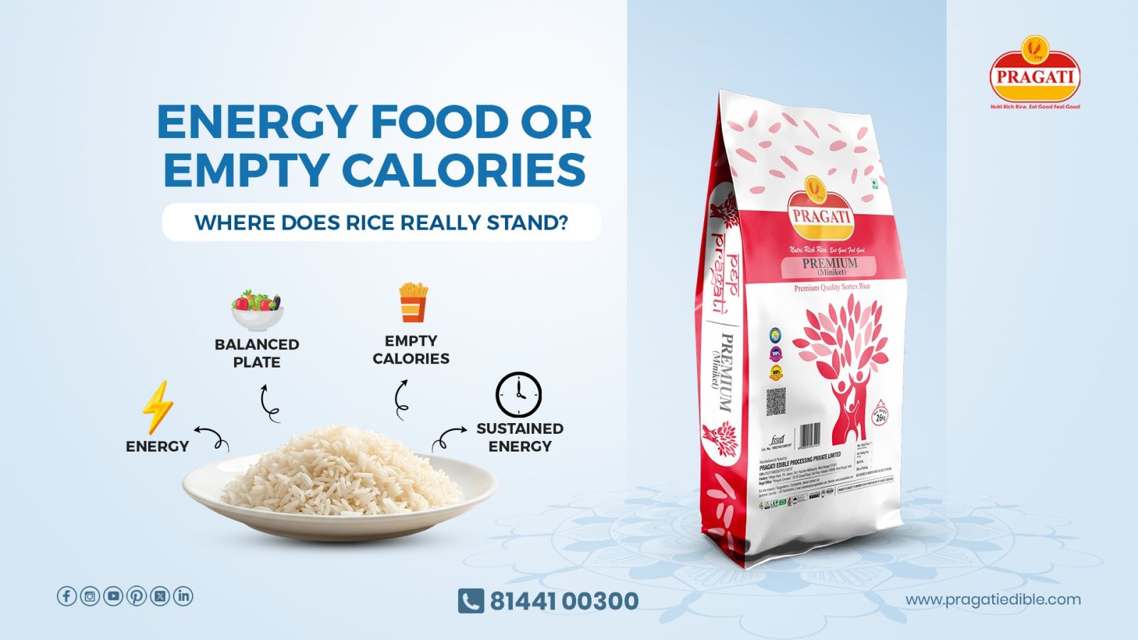 Rice for Daily Consumption: Energy Food or Empty Calories – The Truth Your Plate Needs to Know