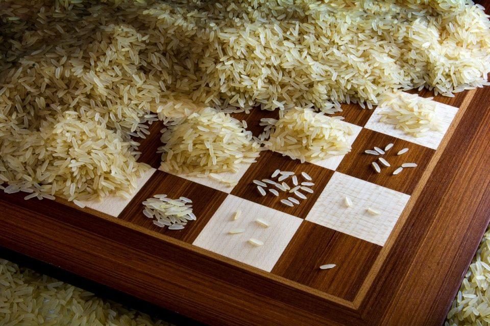 The Legend Of Rice And Chess: Exponential Growth